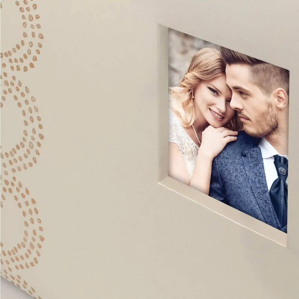 Fotoalben Sammelbücher Pergamin Seiten & Geschenkboxen 32×32 cm 1 Stk 2 Farben – Bild 9