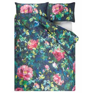 DESIGNERS GUILD Bettwäsche GERTRUDE ROSE FUCHSIA, 140 x 200, 70 x 90 (österreichische Größe)