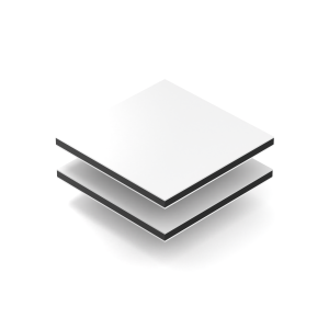 PVC Hartschaumplatte Weiß ECO 3 mm