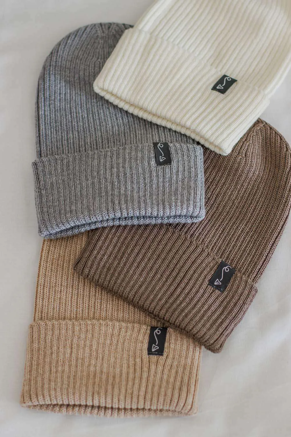 Merino Mutze – Ecru – Bild 4