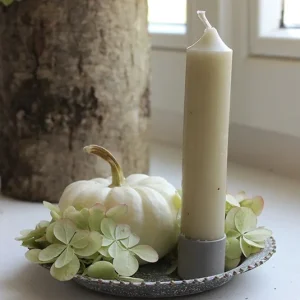 Set Kürbisdeko, Herbstdeko – Kerzenteller Lena klein