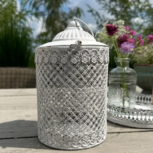 Laterne Clair, weiß