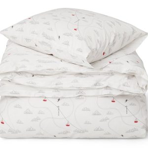 LEXINGTON Bettwäsche WINTER PRINTED COTTON SATEEN BED SET, 155 x 220, 80 x 80