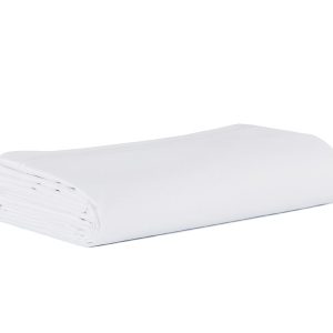 MILLE NOTTI Bettlaken NUVOLA (Baumwollsatin), weiß