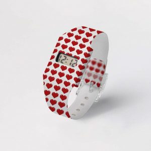FLIRTY ATTACK Pappwatch Digitale Armbanduhr von I like paper