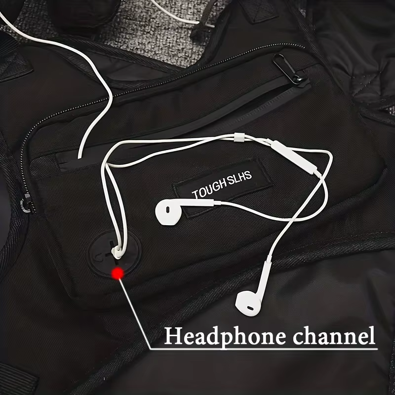 Große Kapazität Chest Bag & Waist Bag – Hip Hop Streetwear, Sportlich & Taktisch – Bild 7