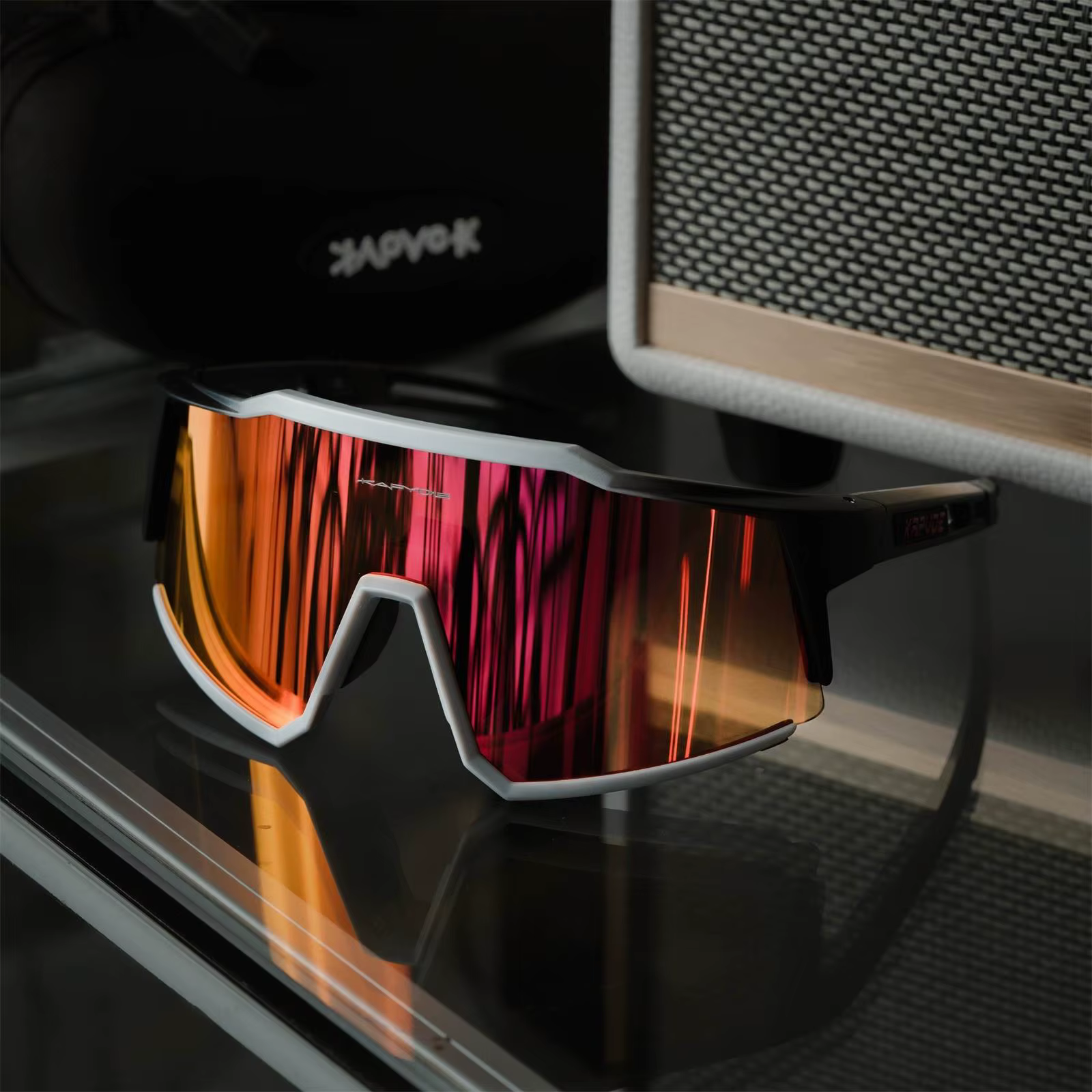 Kapvoe Radbrille UV400 – Hochwertige Fahrrad Sonnenbrille für Outdoor-Sportarten – Bild 2