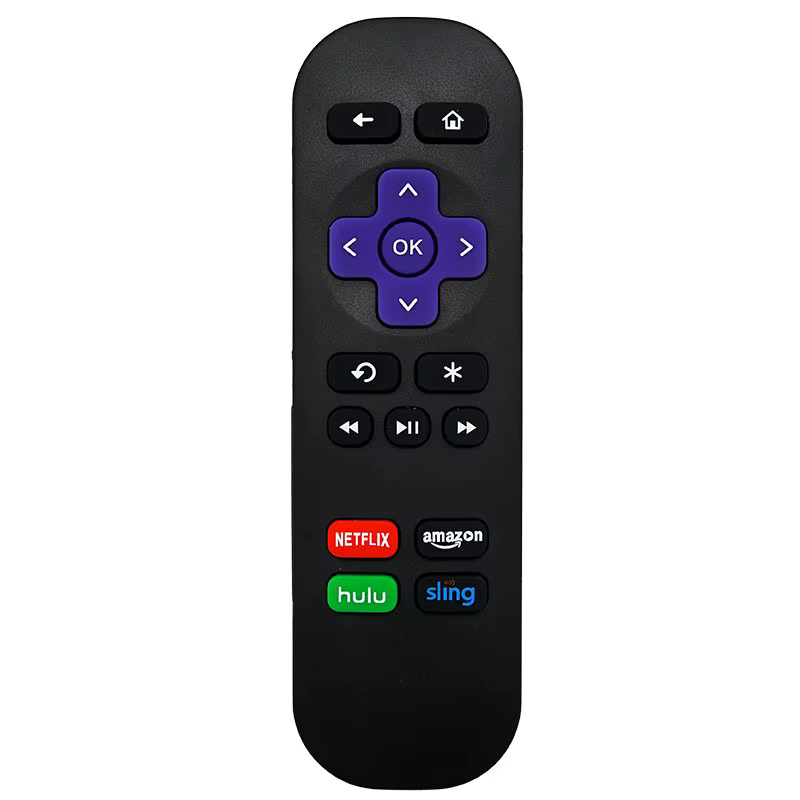 RC680 Universal-Fernbedienung, Kompatibel mit Roku 1, 2, 3, 4, LT, SE, DVP, SD, HD, X, RK-NAHS – Optimale Steuerung für Ihr Roku-Gerät
