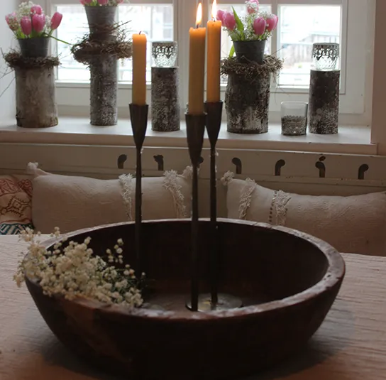 Holzschale Mediterran groß – Bild 7