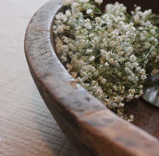 Holzschale Mediterran groß – Bild 3