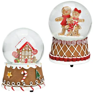Schneekugel Gingerbread