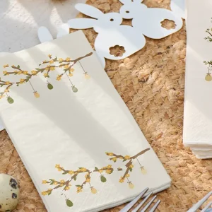 Serviette Ostergirlande