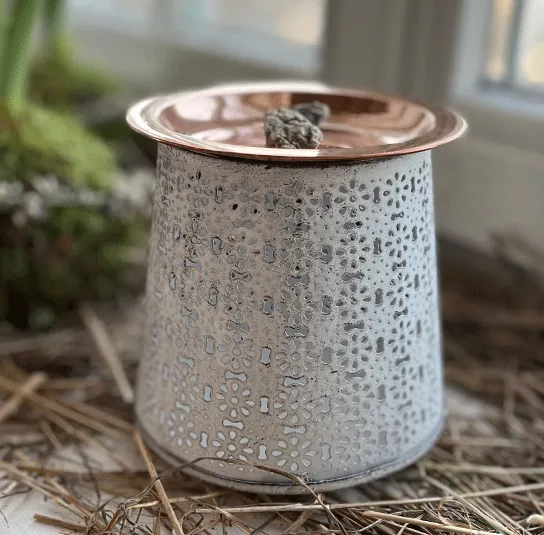 Stövchen Clara weiß, mittel – Bild 7