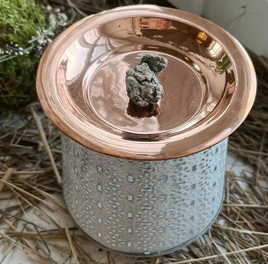 Stövchen Clara weiß, klein – Bild 4