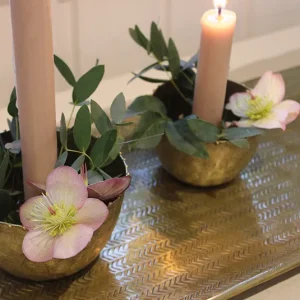 Teller, Tablett Alva gold – 2 Größen