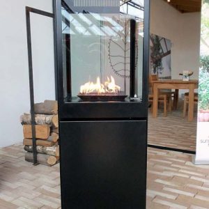 Gas-Terassen-Kamin Heizpilz Heizung