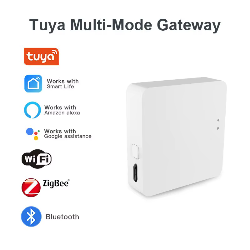 Multifunktions-ZigBee Bluetooth Gateway: Steuern Sie Ihre Smart-Home-Geräte von überall aus und mit Sprachbefehlen. Kompatibel mit Alexa und Google Home. – Bild 2