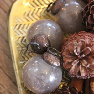 Weihnachtsschmuck, Kugel hell – Set 8 Stück