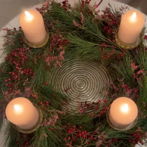 DIY Dekoset – Adventkranz aus Moos