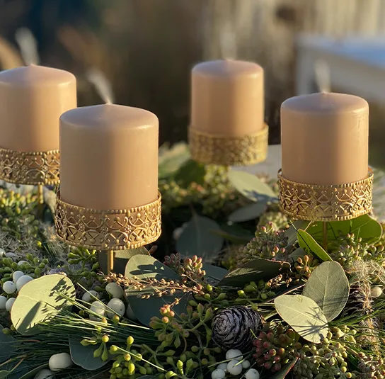 Kerzen Sand klein – Bild 5