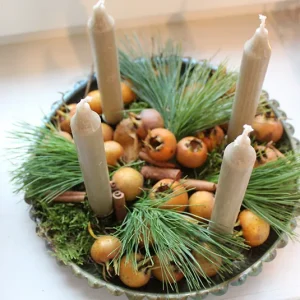 DIY – Adventteller Mispel