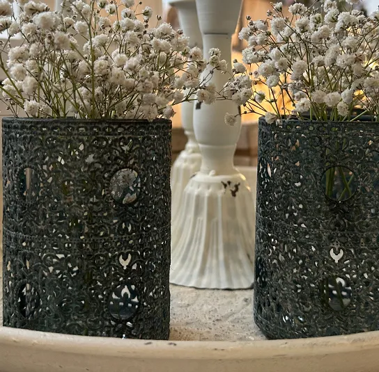 Windlicht, Vase Boje klein – Bild 9