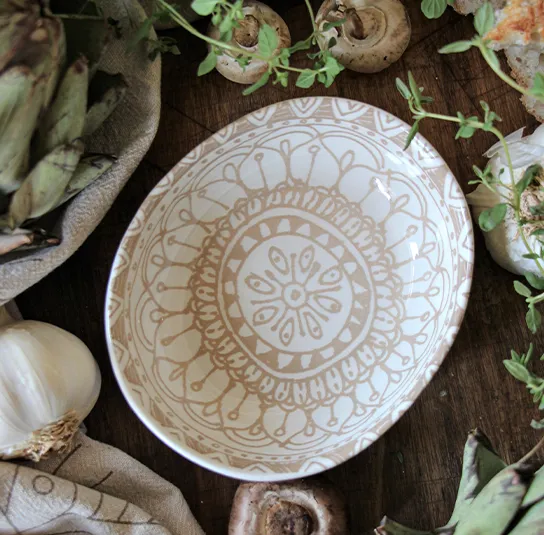 Bowl Happiness Organic flach