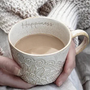 Happiness Häferl mit Henkel caramell