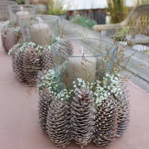 DIY Dekoset – Advent-Windlicht white washed