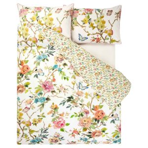 DESIGNERS GUILD Bettwäsche FIORE D’ACQUA PEONY, Bettbezug 260 x 240