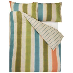 DESIGNERS GUILD Bettwäsche MIRMANDE MOSS, 140 x 220, 70 x 90 (österreichische Größe)