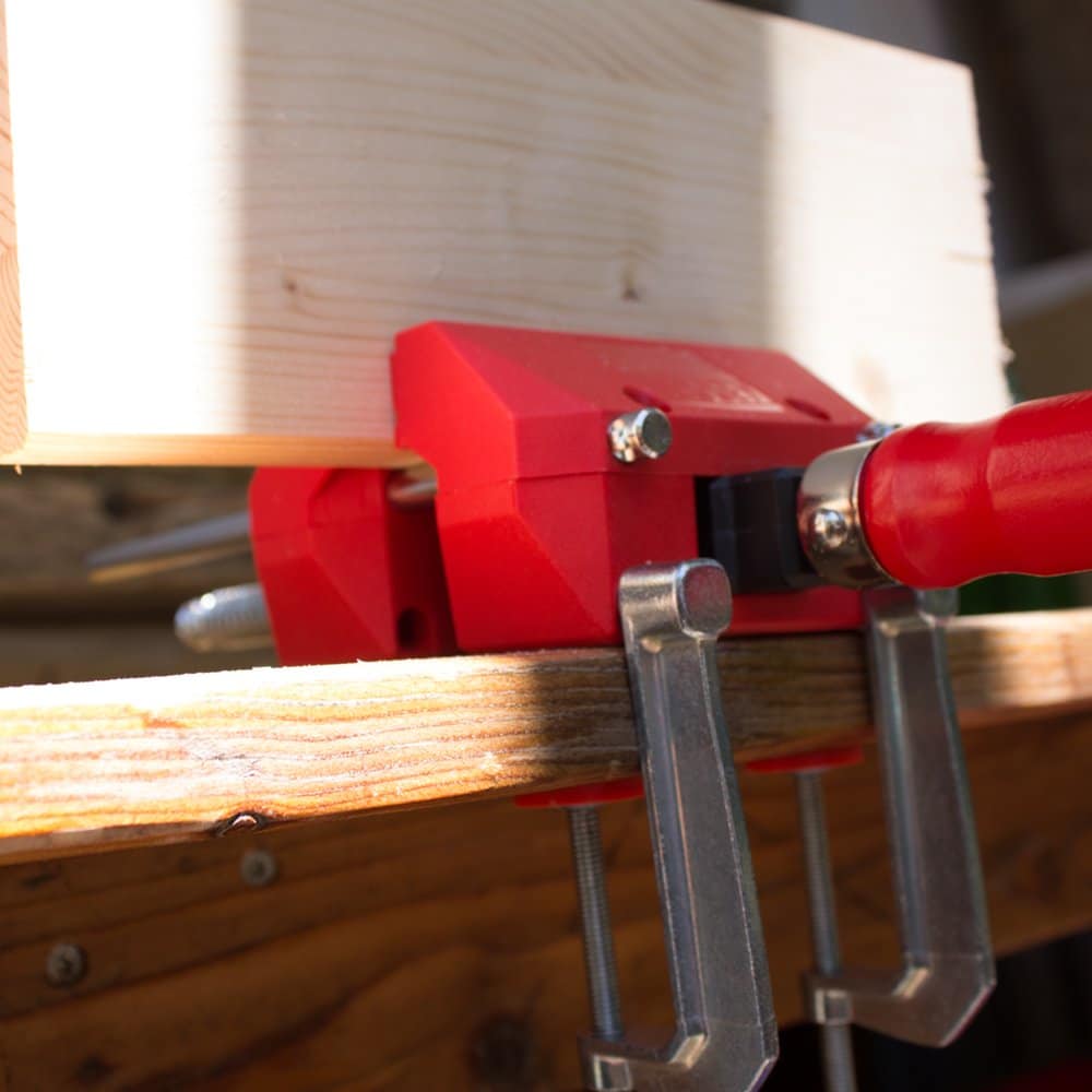 Schraubstock – Schraubspanner inkl. zwei Klemmzwingen – Bild 5