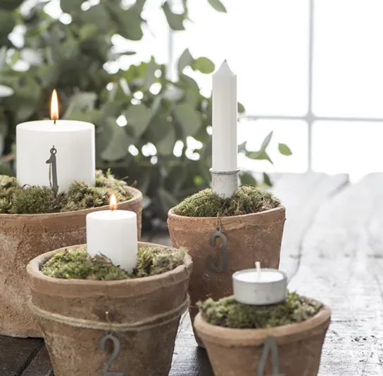 Stabkerzenspieß weiß 4 Stk – Bild 6