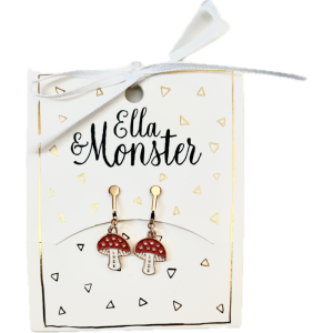 Clip-On Ohrringe Pilze von Ella & Monster