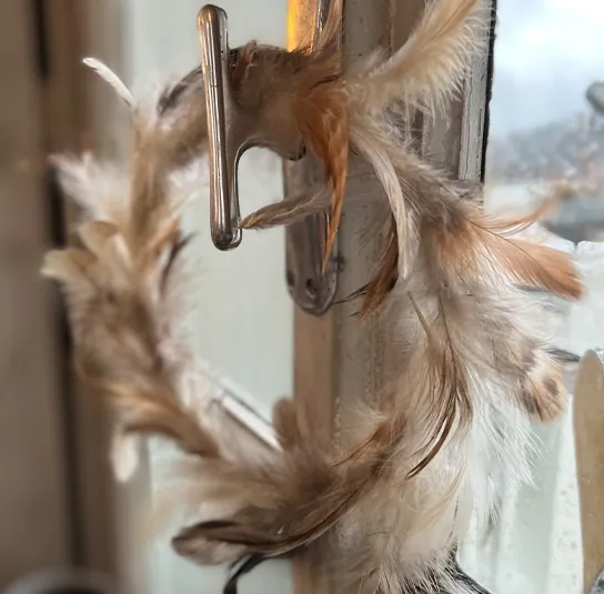 Federnkranz natur/braun – Bild 8