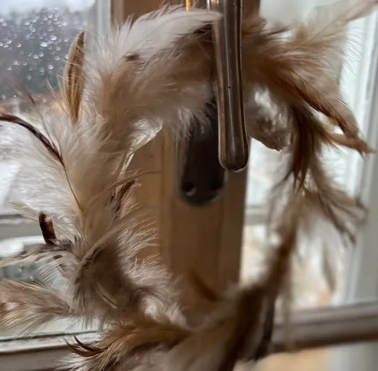 Federnkranz natur/braun – Bild 4