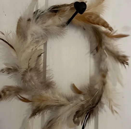 Federnkranz natur/braun – Bild 7