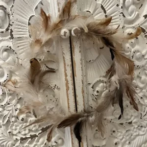 Federnkranz natur/braun