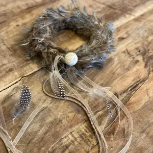 Federnkranz dekoriert klein