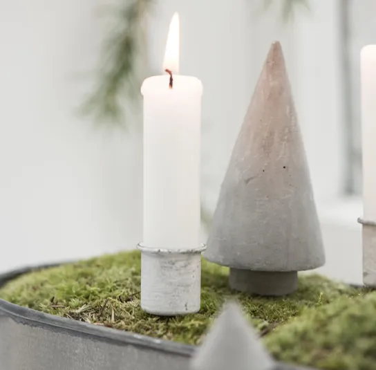 Stabkerzenspieß weiß 4 Stk – Bild 9