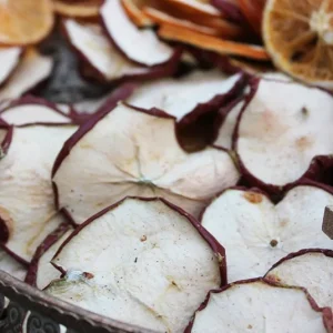 Getrocknete Apfelscheiben – 10 Stk.