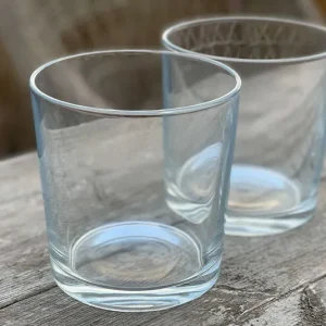 Glas, Vase Primula ohne Inhalt