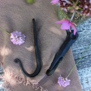 Eisenhaken schwarz klein