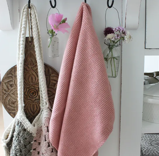 Handtuch Rosi rosa – Bild 2