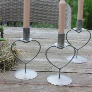 Herz Kerzenständer