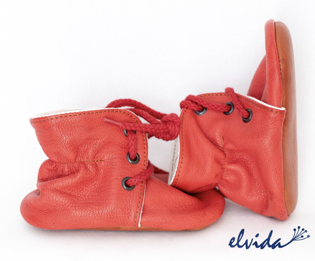 Baby Lederschuhe – Canna von Behrens – Rot