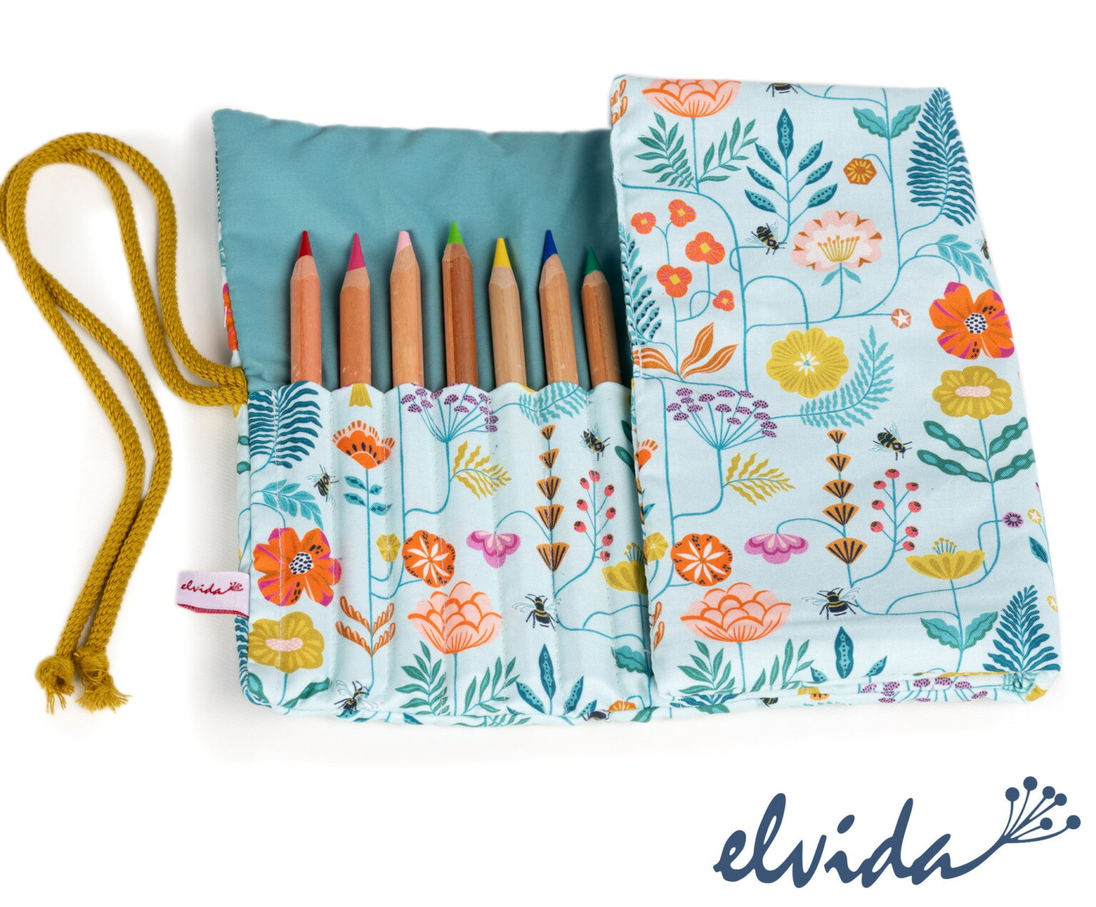 Stifterolle Stiftemappe Blumenmeer – Bild 3