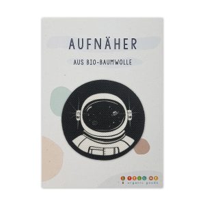 Aufnäher Astronaut*in von TELL ME – ORGANIC GOODS