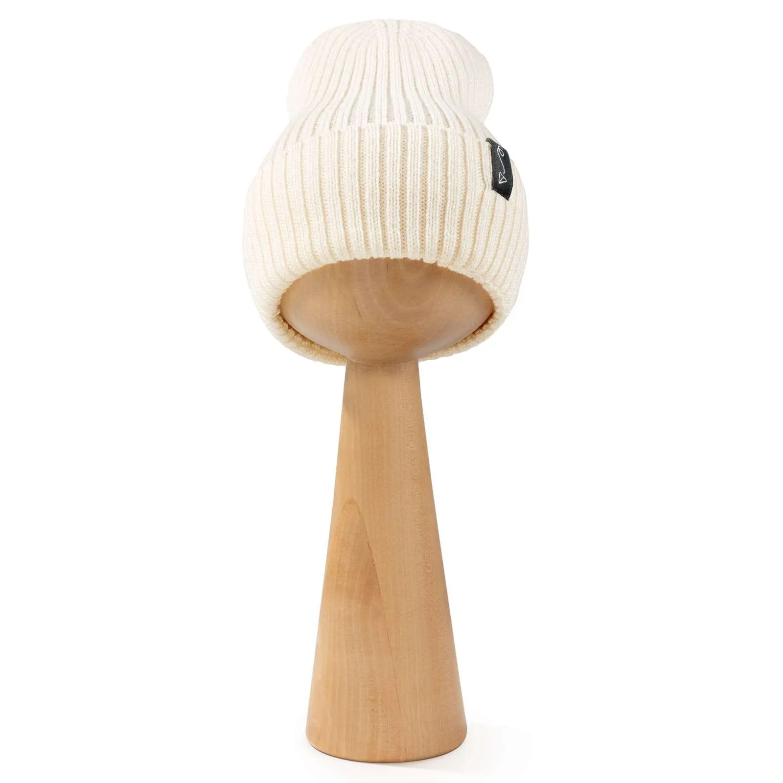 Merino Mutze – Ecru – Bild 8