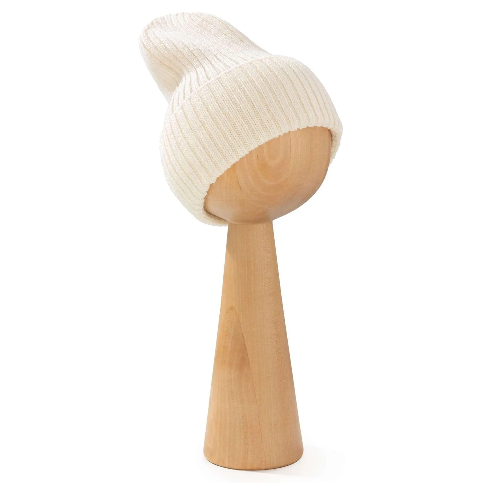 Merino Mutze – Ecru – Bild 6